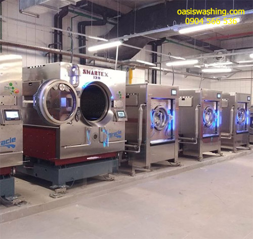 máy giặt công nghiệp tolkar cho khách sạn